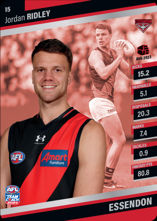 2024 Teamcoach AFL Silver Parallel Cards - Cards 1 to 100 - Pick Your Card