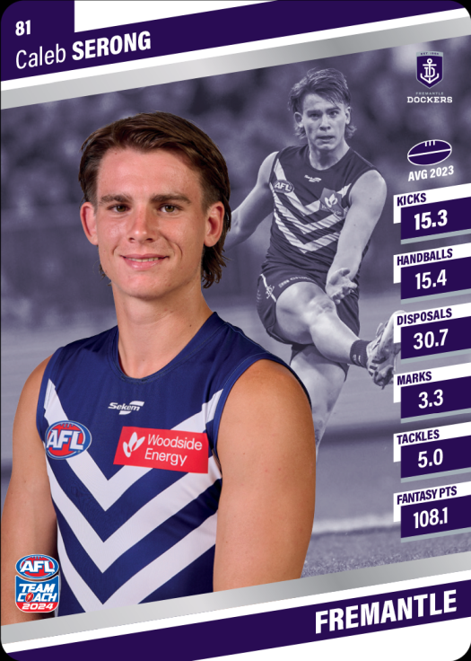 2024 Teamcoach AFL Silver Parallel Cards - Cards 1 to 100 - Pick Your Card