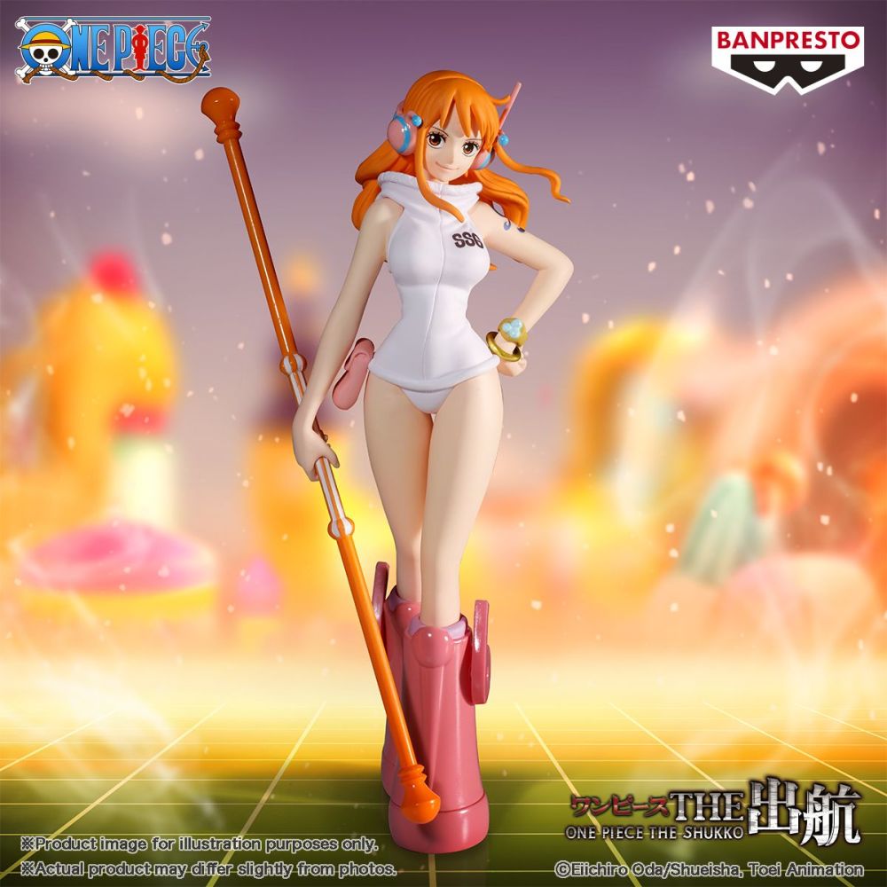 Banpresto One Piece The Shukko Nami Egghead Figure
