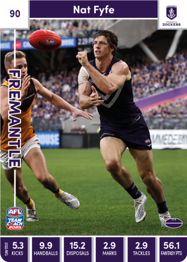 2023 Teamcoach AFL Common Cards - Cards 1 to 100 - Pick Your Card