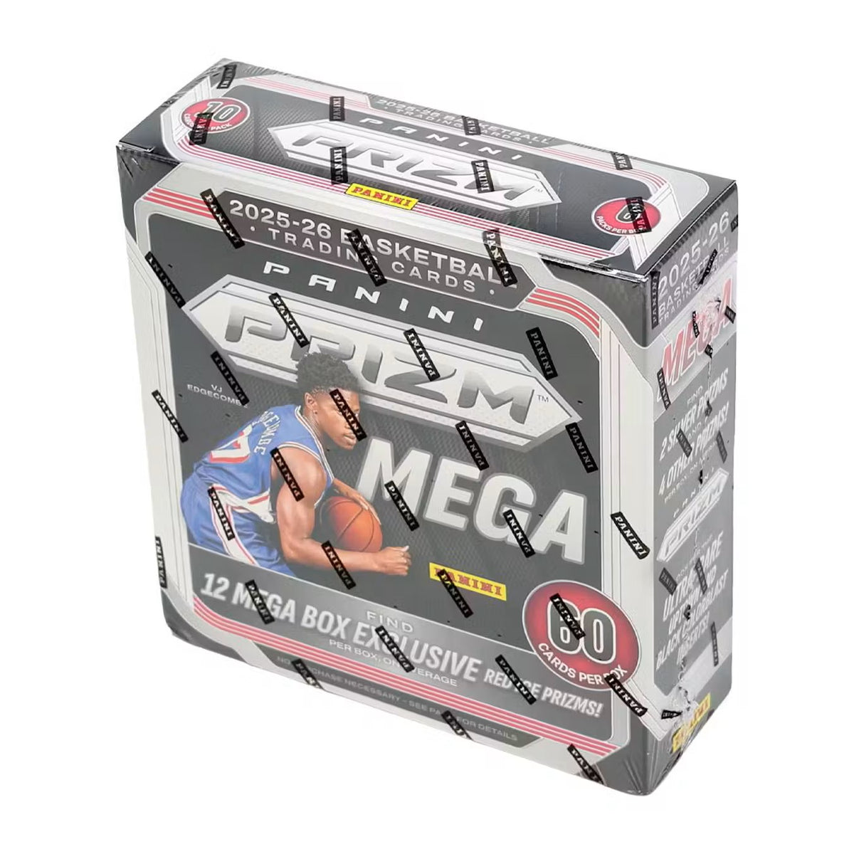 2025-26 Panini Prizm Basketball NBA Mega Box (Red Ice Prizms!)