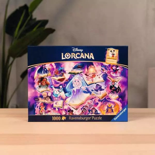 Ravensburger Disney's Lorcana Glimmers of the Realm: Amethyst - 1000 Piece Jigsaw Puzzle