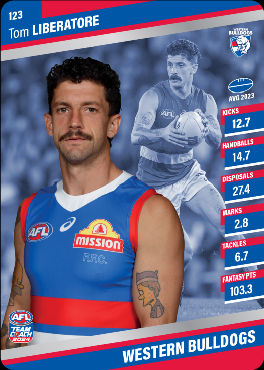 2024 Teamcoach AFL Silver Parallel Cards - Cards 101 to 200 - Pick Your Card