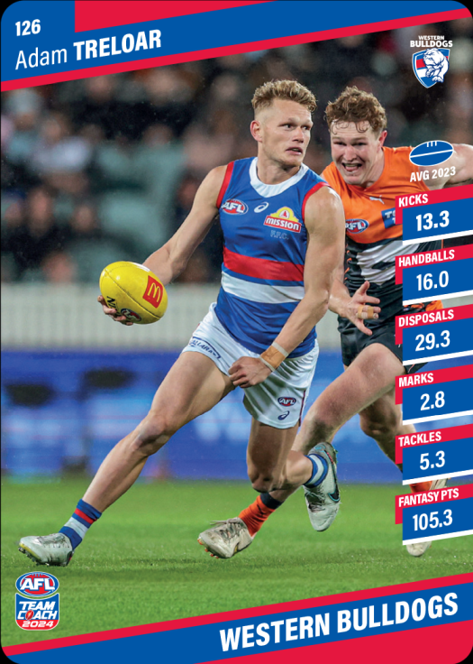 2024 Teamcoach AFL Common Cards - Cards 101 to 200 - Pick Your Card