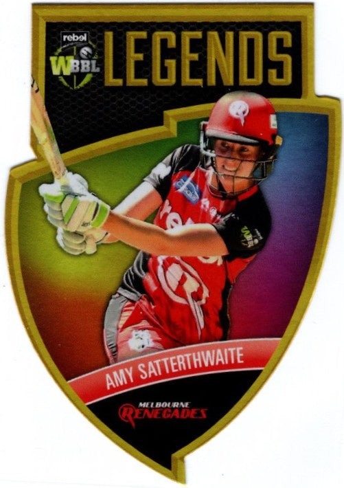 Amy Satterthwaite, Club Legends Shield, 2018-19 Tap'n'play CA BBL 08 Cricket