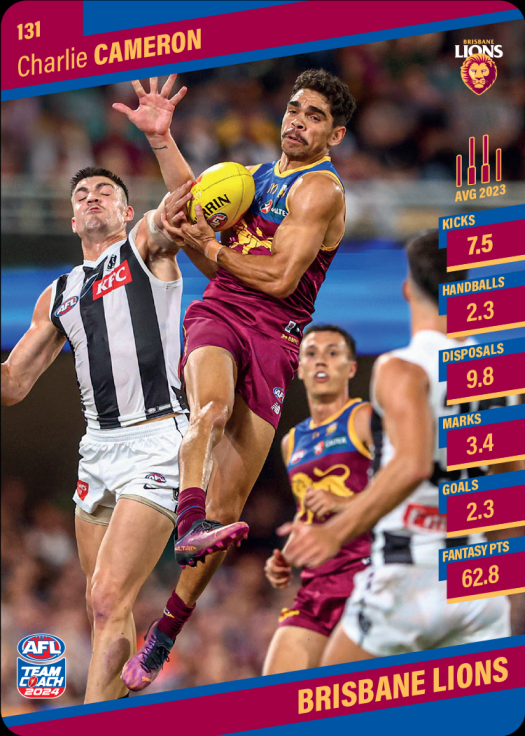 2024 Teamcoach AFL Common Cards - Cards 101 to 200 - Pick Your Card