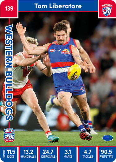 2023 Teamcoach AFL Common Cards - Cards 101 to 200 - Pick Your Card