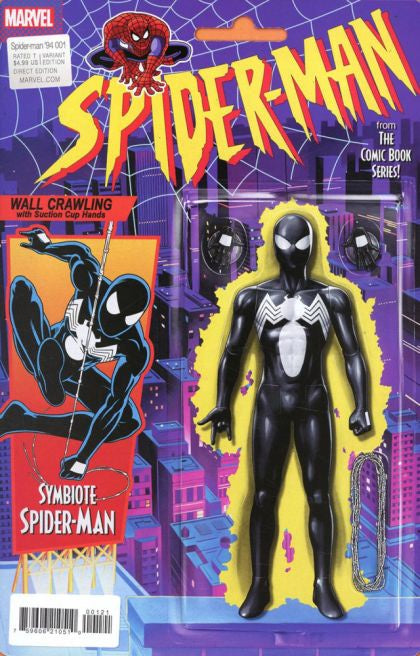 Spider-Man '94, #1 John Tyler Christopher Action Figure Variant Comic