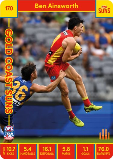 2023 Teamcoach AFL Common Cards - Cards 101 to 200 - Pick Your Card