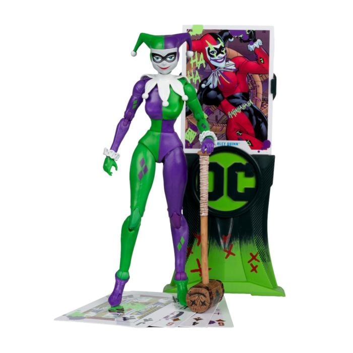 Batman - Harley Quinn (Jokerized) DC Multiverse Gold Label 7" Scale McFarlane Action Figure