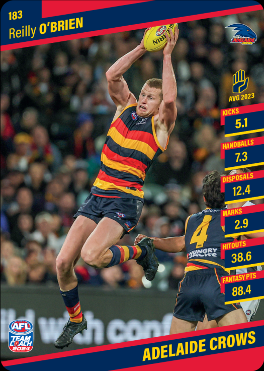 2024 Teamcoach AFL Common Cards - Cards 101 to 200 - Pick Your Card