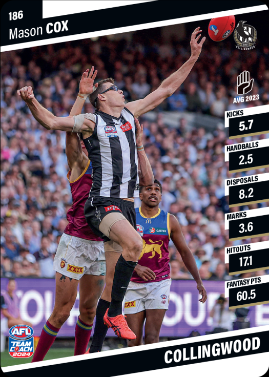 2024 Teamcoach AFL Common Cards - Cards 101 to 200 - Pick Your Card