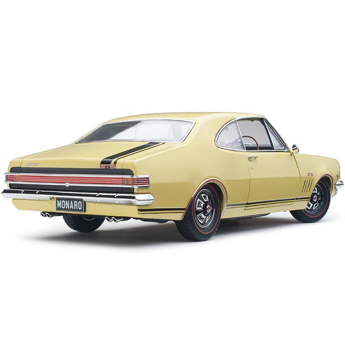 Classic Carlectables Holden HK Monaro GTS 327 Warwick Yellow, 1:18 Scale Diecast Model Car