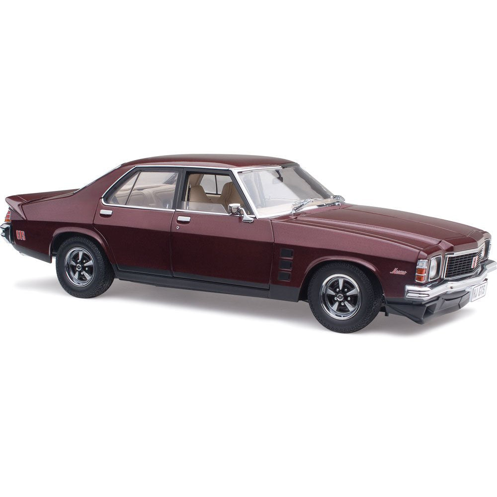 Classic Carlectables Holden HJ Monaro GTS Sedan Claret Metallic, 1:18 Scale Diecast Model Car