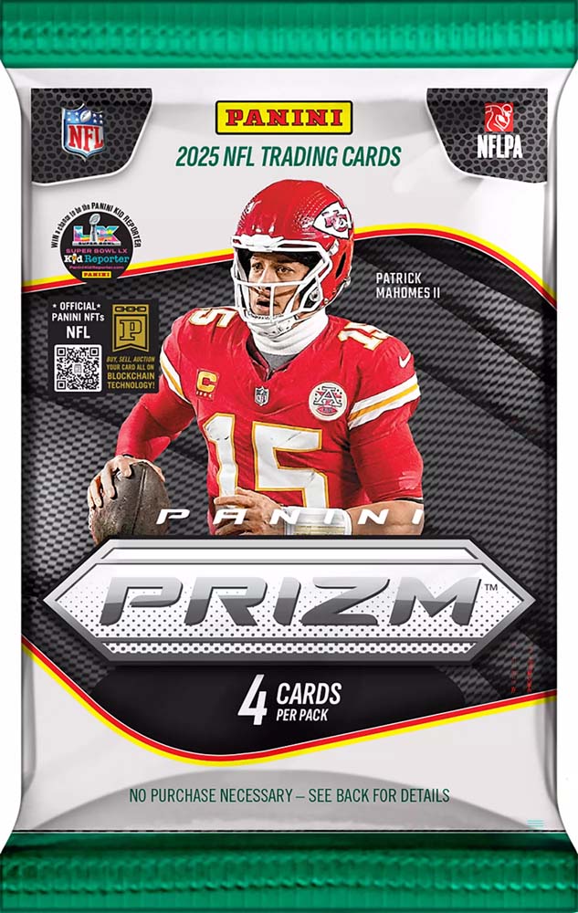 2025 Panini Prizm Football NFL Retail Box