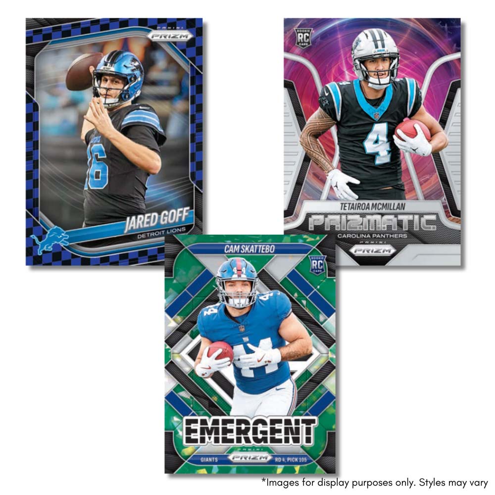 2025 Panini Prizm Football NFL Retail Box