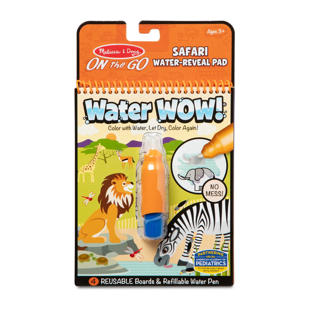 Melissa & Doug - Water Wow! Water-Reveal Pad - Safari