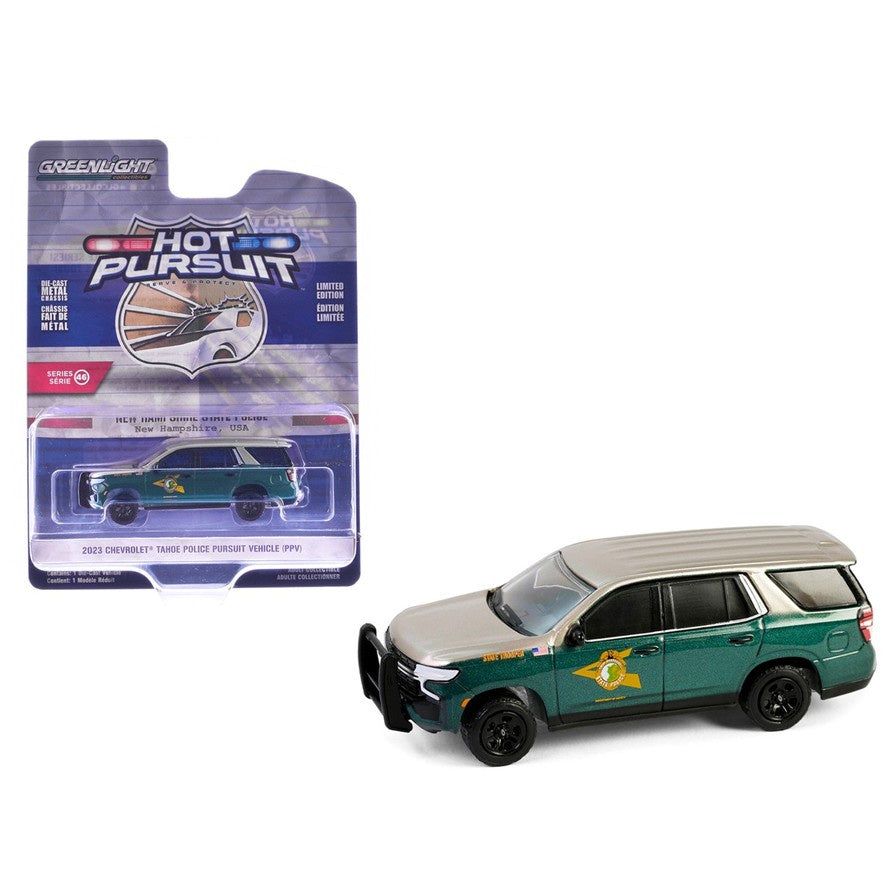 2023 Chevrolet Tahoe PPV, Police Car, Hot Pursuit, 1:64 Scale Diecast Car