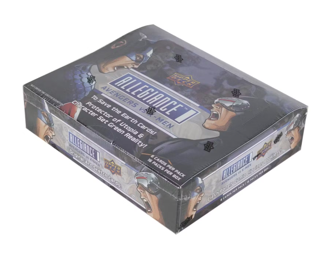 2023 Upper Deck Marvel Allegiance: Avengers VS X-Men Hobby Box