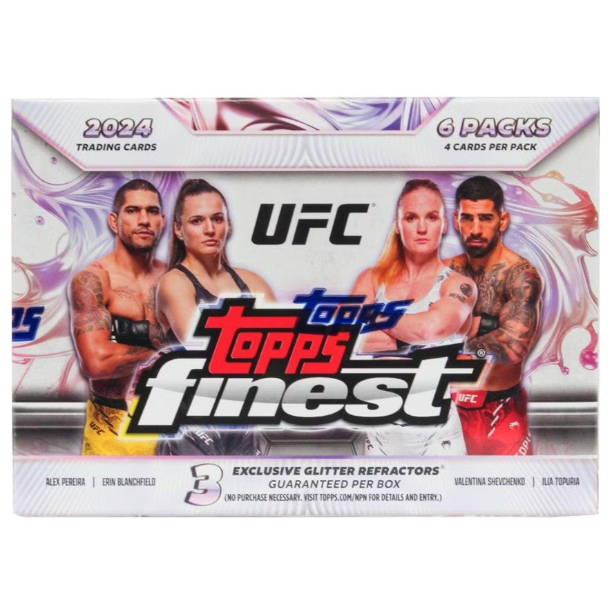2024 Topps UFC Finest 6-Pack Blaster Box