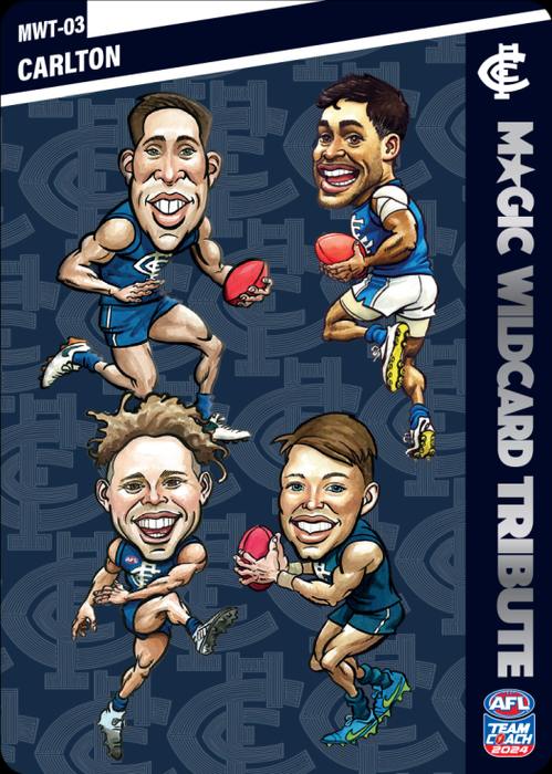 Carlton Blues, Magic Wildcard Tribute, 2024 Teamcoach AFL