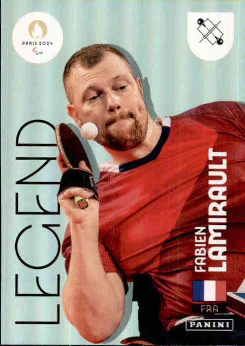Fabien Lamirault, #98, Legend, 2024 Panini Paris Olympics