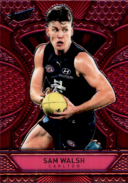 Sam Walsh, LDP15, Luminous Dragon Scales Pink, 2025 Select AFL Footy Stars
