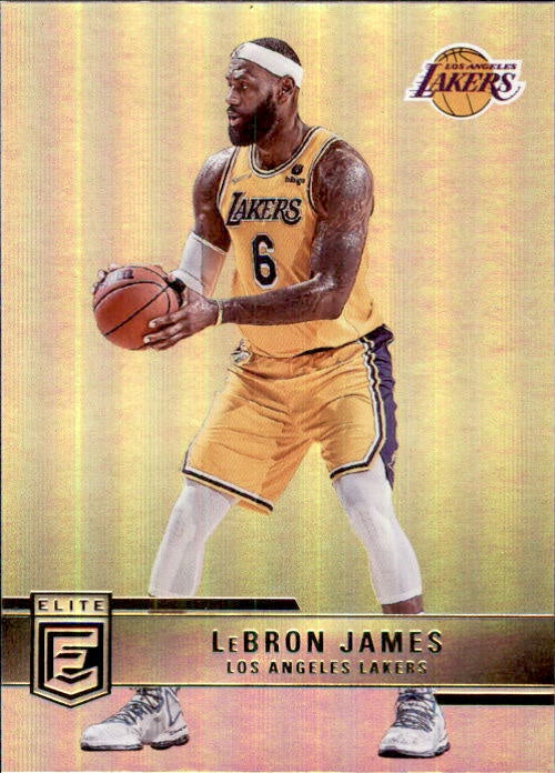 Lebron James, 2021-22 Panini Donruss Elite Basketball NBA