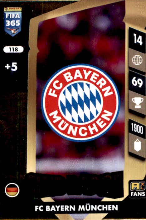 Bayern Munchen, Club Badge, 2025 Panini FIFA 365 Adrenalyn XL Soccer