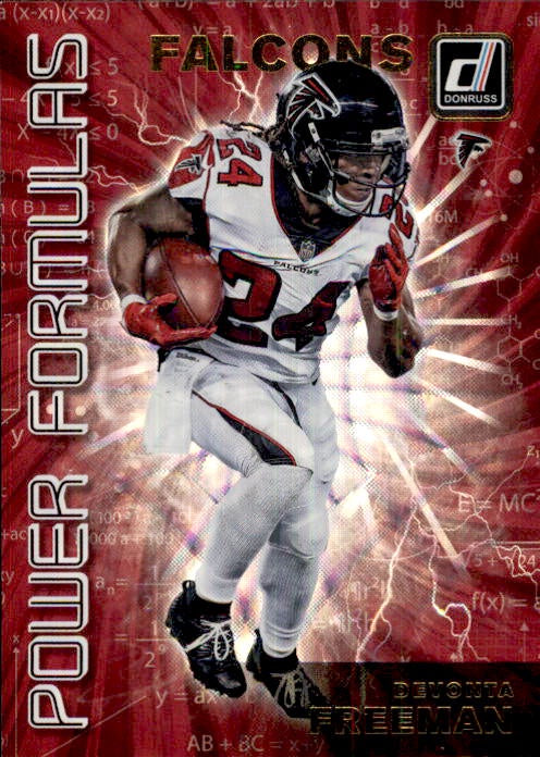 Devonta Freeman, Power Formulas, 2019 Panini Donruss Football NFL