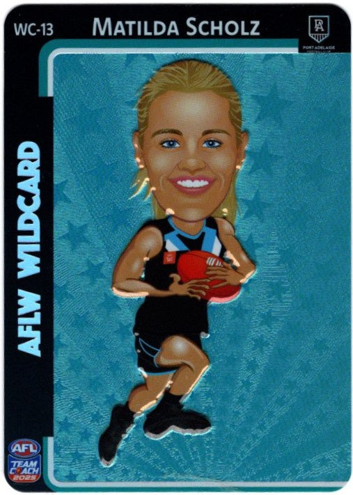 Matilda Scholz, AFLW Wildcard, 2025 Teamcoach AFLW