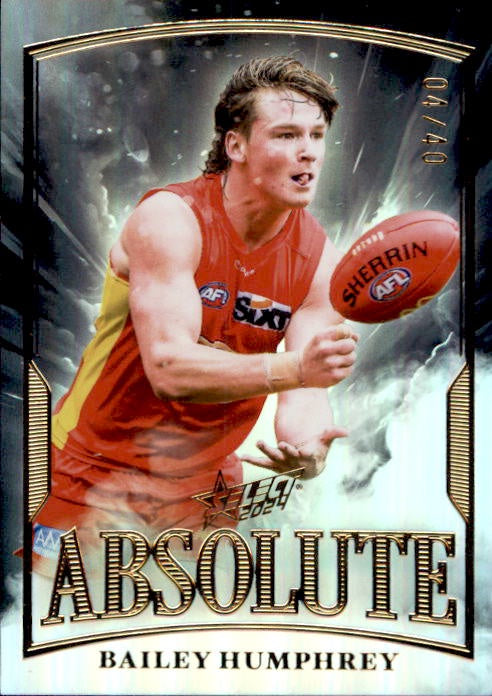 Bailey Humphrey, Absolute Black, 2024 Select AFL Footy Stars