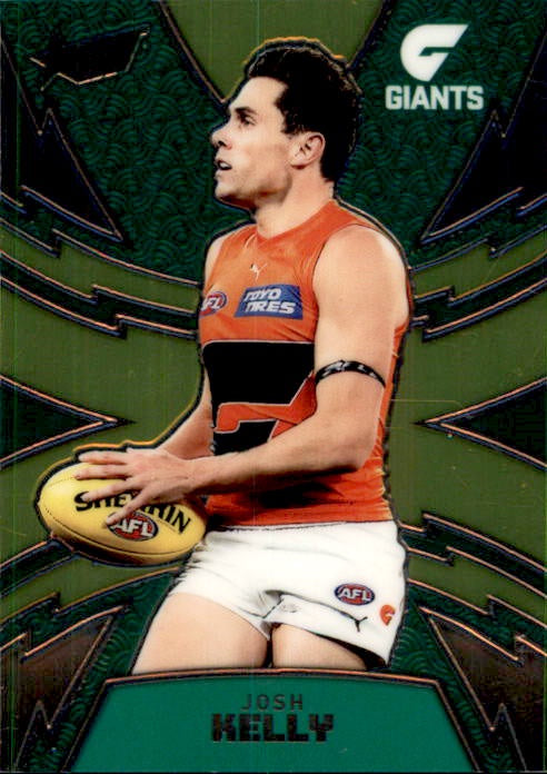 Josh Kelly, LGG40, Luminous Thunderbolt KMART Refractor, 2024 Select AFL Footy Stars