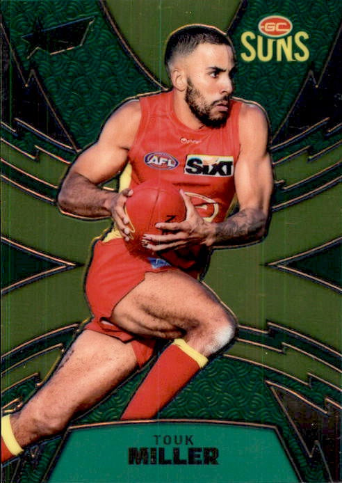 Touk Miller, LGG44, Luminous Thunderbolt KMART Refractor, 2024 Select AFL Footy Stars