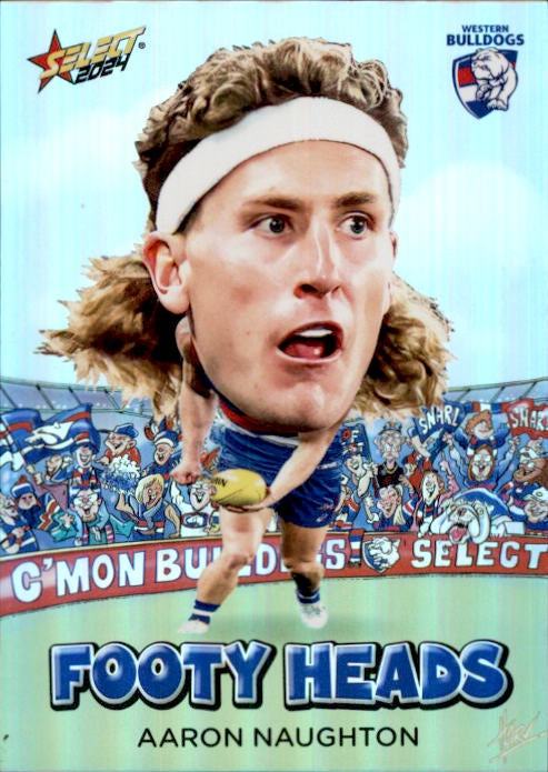 Aaron Naughton, FH88, Footy Heads, 2024 Select AFL Footy Stars