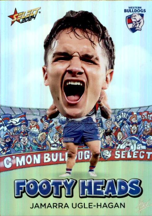 Jamarra Ugle-Hagan, FH89, Footy Heads, 2024 Select AFL Footy Stars