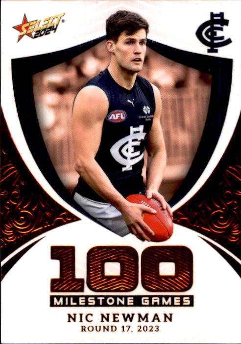Nic Newman, MG19, Milestone, 2024 Select AFL Footy Stars