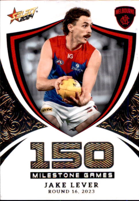 Jake Lever, MG65, Milestone, 2024 Select AFL Footy Stars