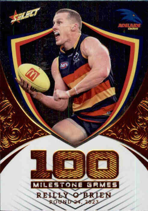 Reilly O'Brien, MGH5, Milestone Hobby, 2024 Select AFL Footy Stars