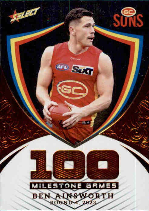 Ben Ainsworth, MGH53, Milestone Hobby, 2024 Select AFL Footy Stars