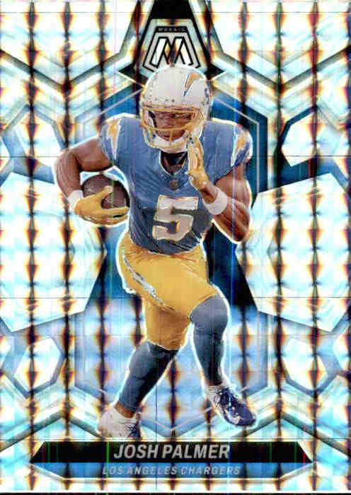 Josh Palmer, Silver Mosaic Prizm, 2024 Panini Mosaic Football NFL