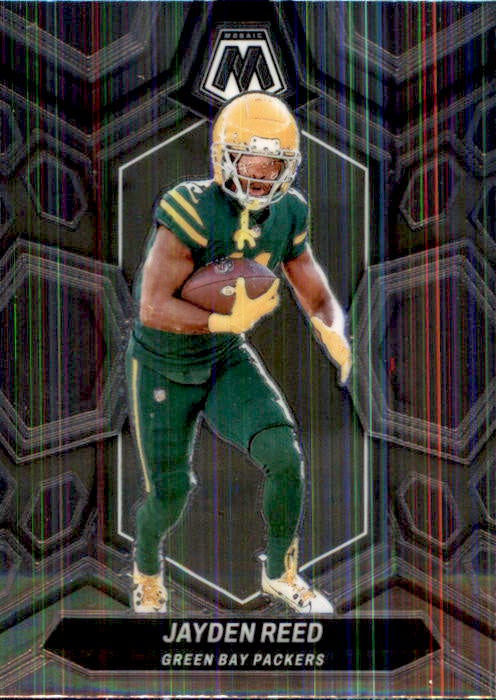 Jayden Reed, #81, 2024 Panini Mosaic Football NFL