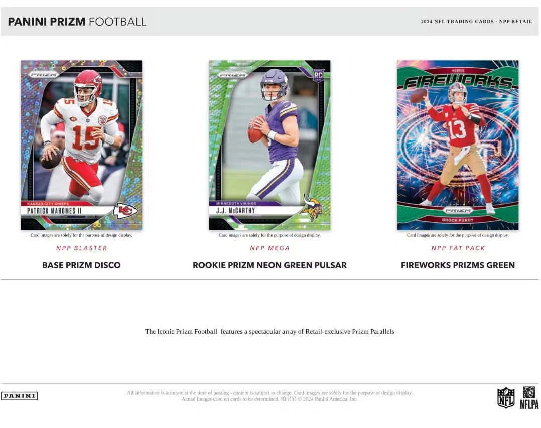 2024 Panini Prizm Football Retail Box