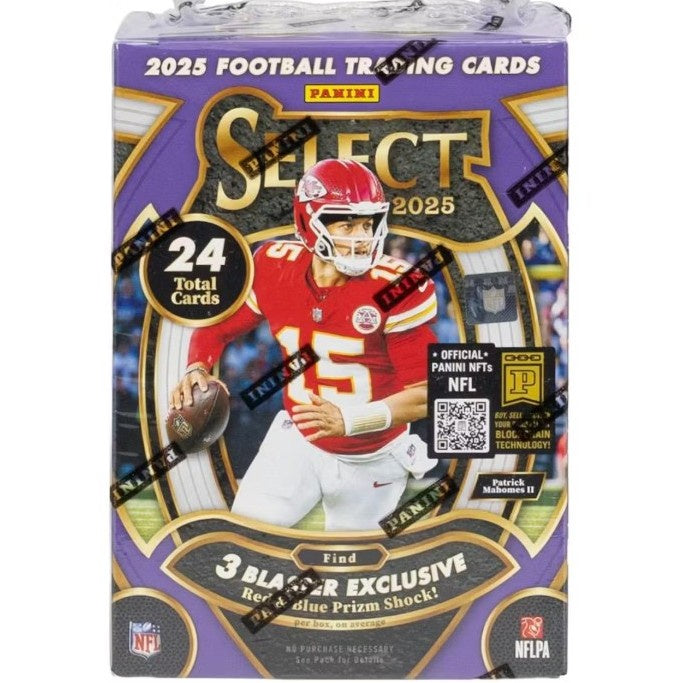 2025 Panini Select Football Blaster Box (Red & Blue Prizms!)