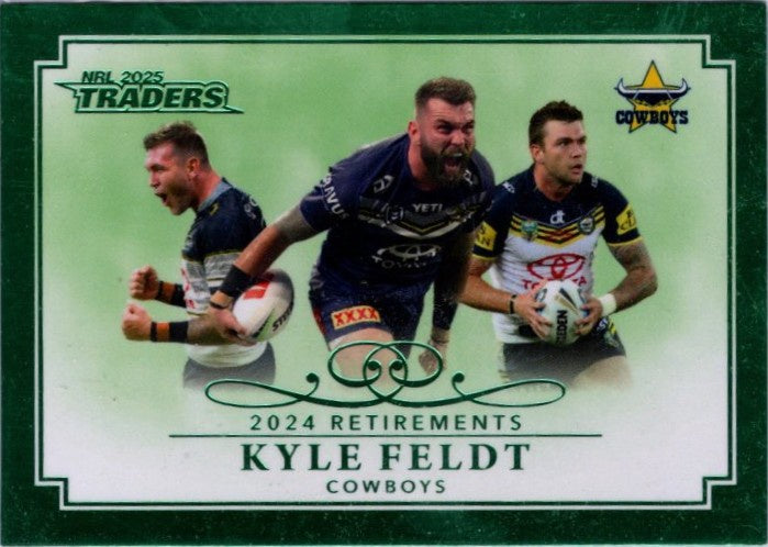 Kyle Feldt, Retirements Case Card, 2025 TLA Traders Titanium NRL
