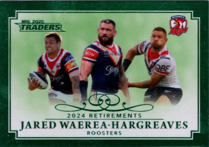 Jared Waerea-Hargreaves, Retirements Case Card, 2025 TLA Traders Titanium NRL
