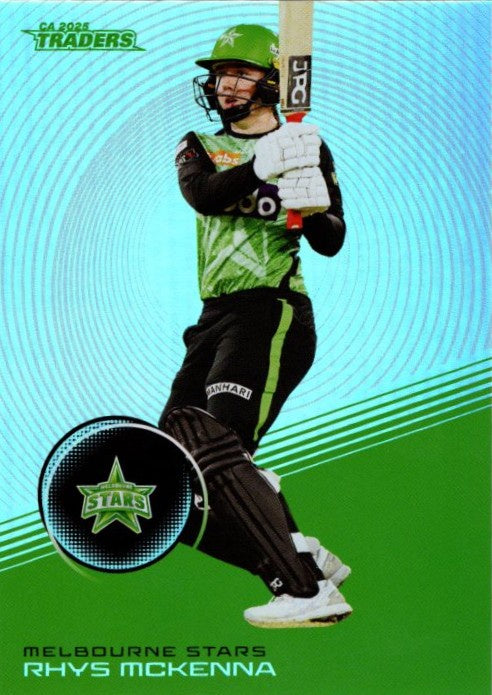 Rhys McKenna, #S113, Silver Parallel, 2025-26 TGI TLA CA Cricket Traders
