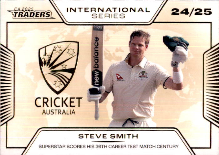 Steve Smith, Gold International Series, 2025-26 TGI TLA CA Cricket Traders