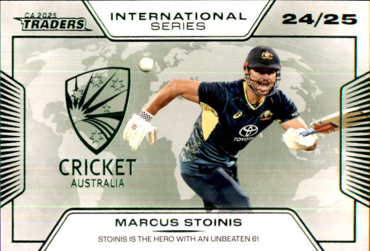 Marcus Stoinis, International Series, 2025-26 TGI TLA CA Cricket Traders