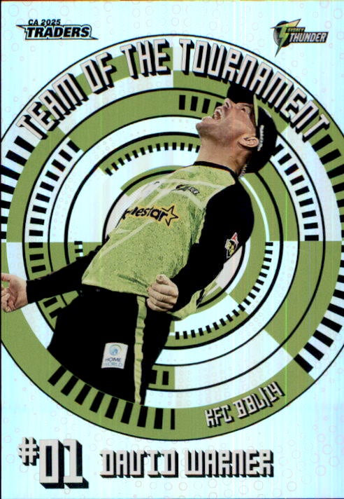 David Warner, Team of the Tournament, 2025-26 TGI TLA CA Cricket Traders